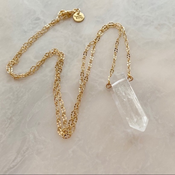 Double Terminated Crystal Pendant - Picture 8 of 8